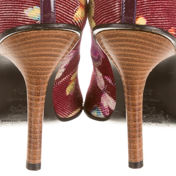 D&G by Dolce&Gabbana Burgundy corduroy butterfly - Picture 8 of 8